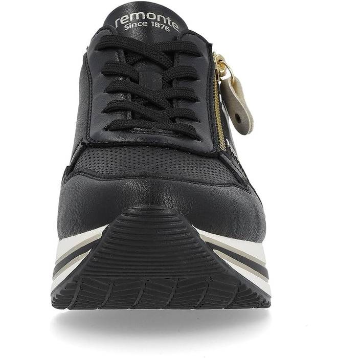 Жіночі кросівки Remonte D1318 – чорні, напівчеревики, знімні устілки (41 EU)
