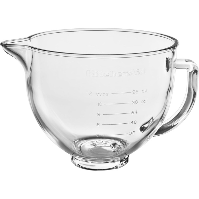 Скляна чаша KitchenAid 4,7 л для міксера 5KSM5GB