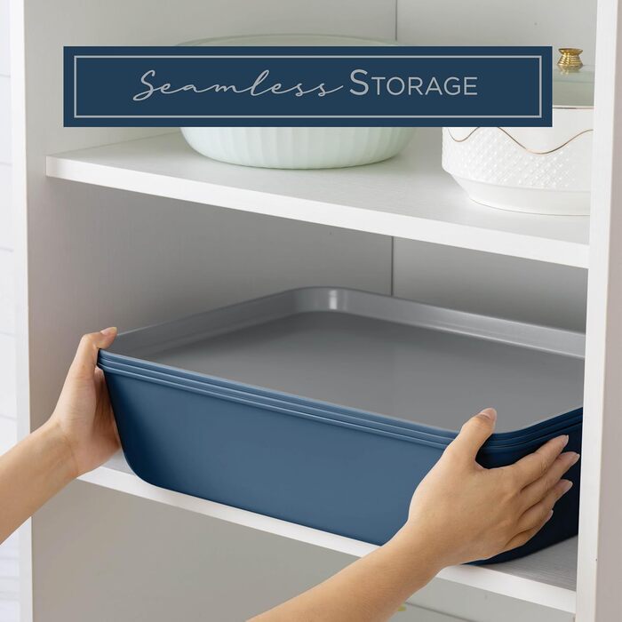 Набір форм для випічки з антипригарним покриттям, 13 шт. Salbei (Деним)