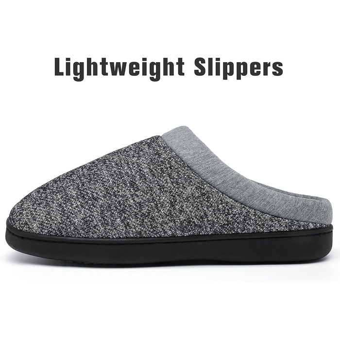 Тапочки жіночі зимові Mishansha Herren з піною пам'яті, антиковзкі, розмір 36-49, колір чорний