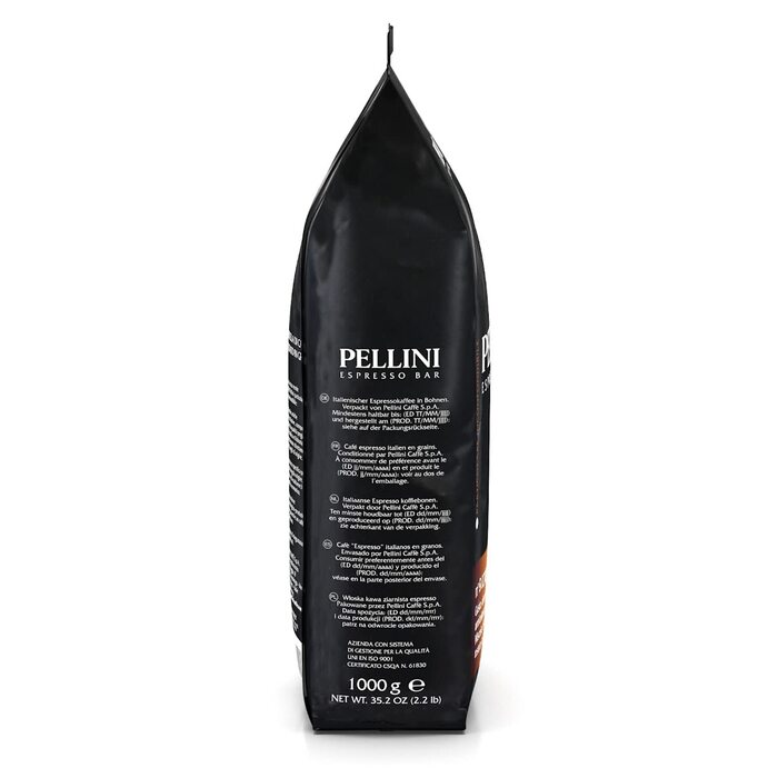 Кава в зернах Pellini N.9 Cremoso для еспресо, 1 кг (набір 2 шт)