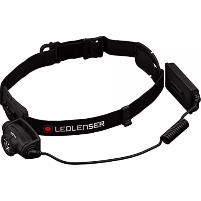 Ліхтар налобний Ledlenser H5 Core, 350 люмен, LED, IP67, фокусування, обертання, димування, 2xAA, 160 м, батарейки в комплекті