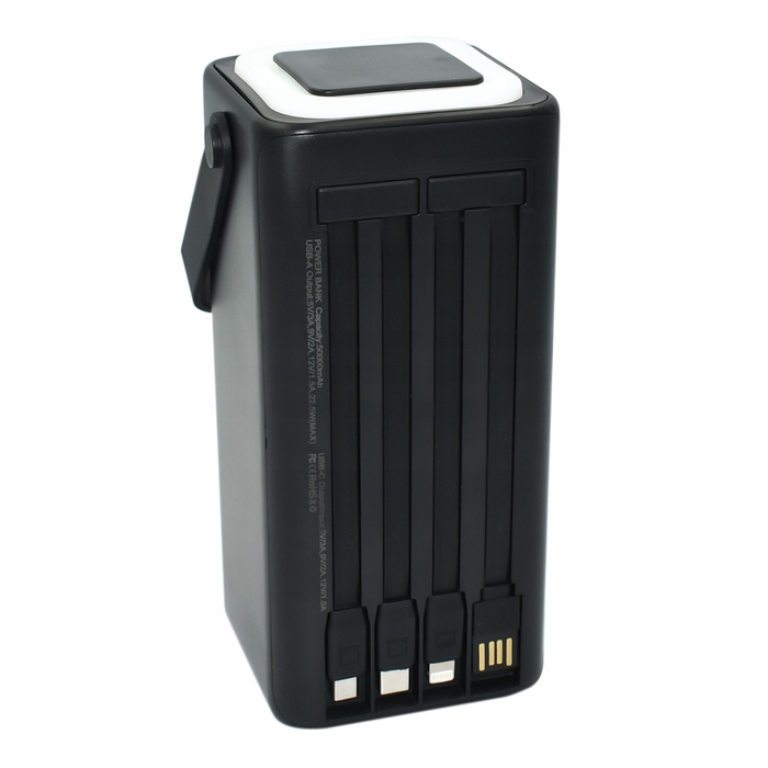 Потужний павербанк FUMO 50000 mAh, чорний