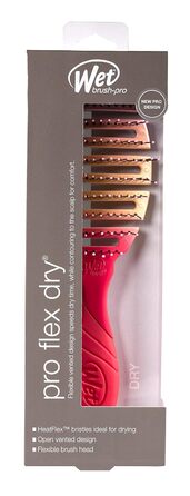 Щітка для волосся Wet Brush Pro Flex Dry Coral Ombre - унісекс, оригінальний розмір