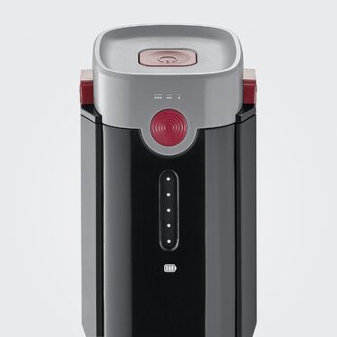 Бездротовий акумуляторний пилосос SEVERIN HV 7166 (Чорний): 60 хв роботи, 2-в-1, для тварин, легкий, без мішка, 400 Вт