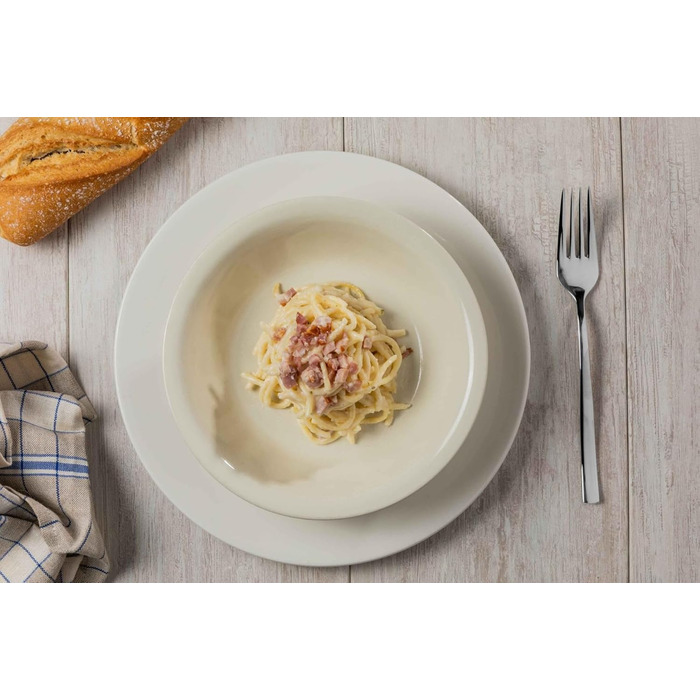 Набір столових приборів ARCOS Capri 24 предмети: ложки, виделки, ножі, десертні ложки - срібний, для 6 осіб