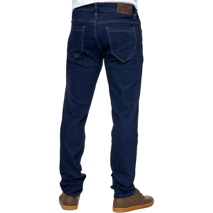 Чоловічі джинси Reslad Slim Fit, темно-сині, еластичний денім, розмір 36W/32L