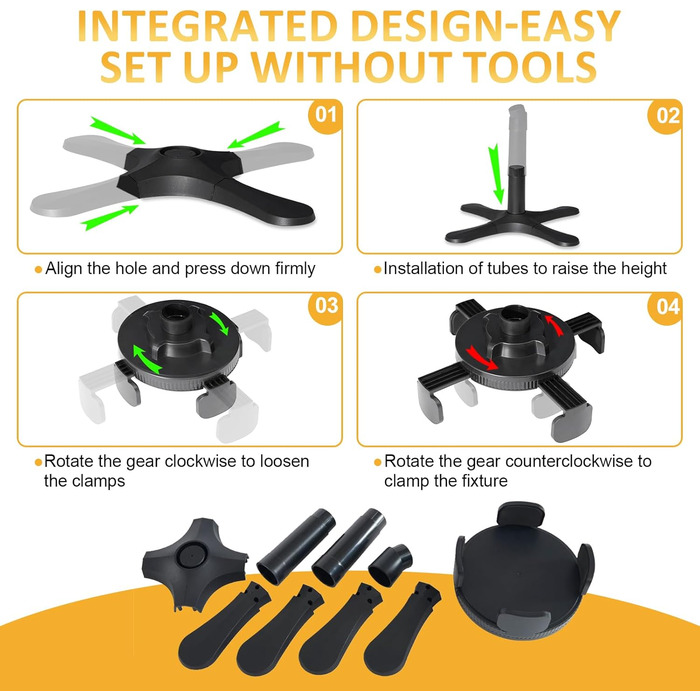 Підвищений годівниця для собак DOUDING з нержавіючої сталі, регульована висота та нахил, антиковзаюча, для малих, середніх та великих собак