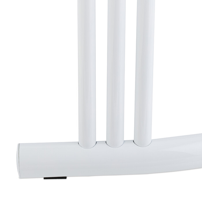 Relaxdays Standing Towel Rack in White