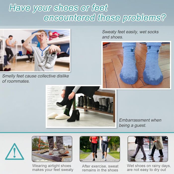 Ozon Shoe Dryer Electric Boot Dryer Shoe Warmer Boot Warmer - Ozone Deodorizer with Timer Function | No Noise | Strong Wire | EU Plug