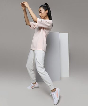 Жіночі кросівки Puma Smash WNS V2 L (39 EU) білий, персиковий, чорний