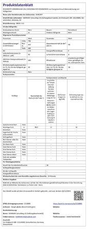 Міні-холодильник EUHOMY на 126 банок з дверцятами зі скла, чорний, з регульованими полицями, 90л, для дому/бару/офісу