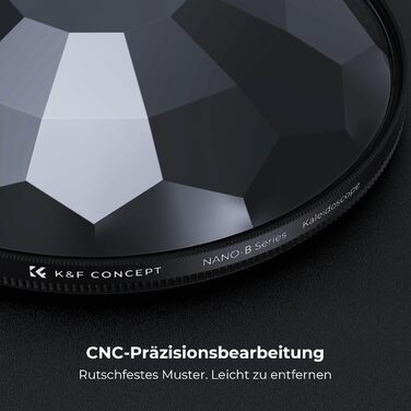 Фільтр-призма Kaleidoscope K&F Concept Nano-B Serie 67mm, ефектний фільтр для фотографії