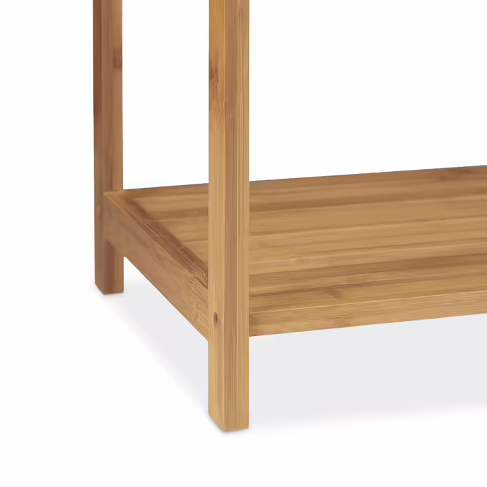 Relaxdays Bamboo Towel Rack 3-Tier