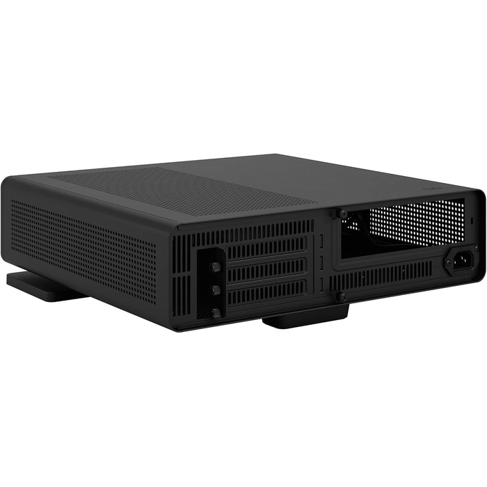 Корпус Fractal Design Ridge Black Mini-ITX для ігрового ПК з PCIe 4.0, 2 вентилятори 140мм PWM, USB Type-C