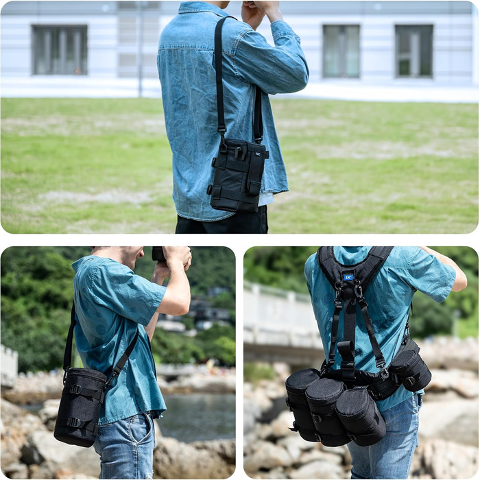 Захисний чохол для об'єктивів JJC для Canon, Nikon, Sony (XXL)