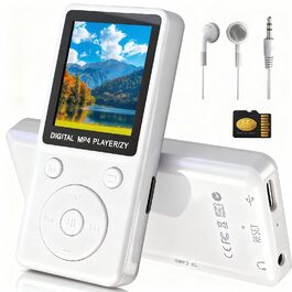 MP3 плеєр з Bluetooth 5.2, карткою пам'яті 32ГБ, 1.8