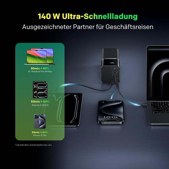 Powerbank STRONG S-19, 12000mAh, 176W, USB-C PD 3.1 + UFCS, TFT-дисплей, для iPhone, Galaxy, MacBook, iPad, для подорожей