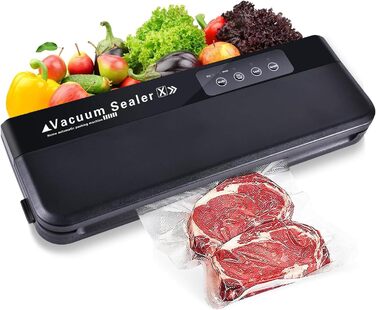 Вакуумний пакувальник 4-в-1: вакуумний пакувальник, запаювач фольги, вакууматор для продуктів, Sous Vide