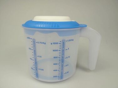 TUPPERWARE Baking Measuring Cup Candy Mini 1.25 L blue Mixing Bowl D217 Mixing-Mix P 17748