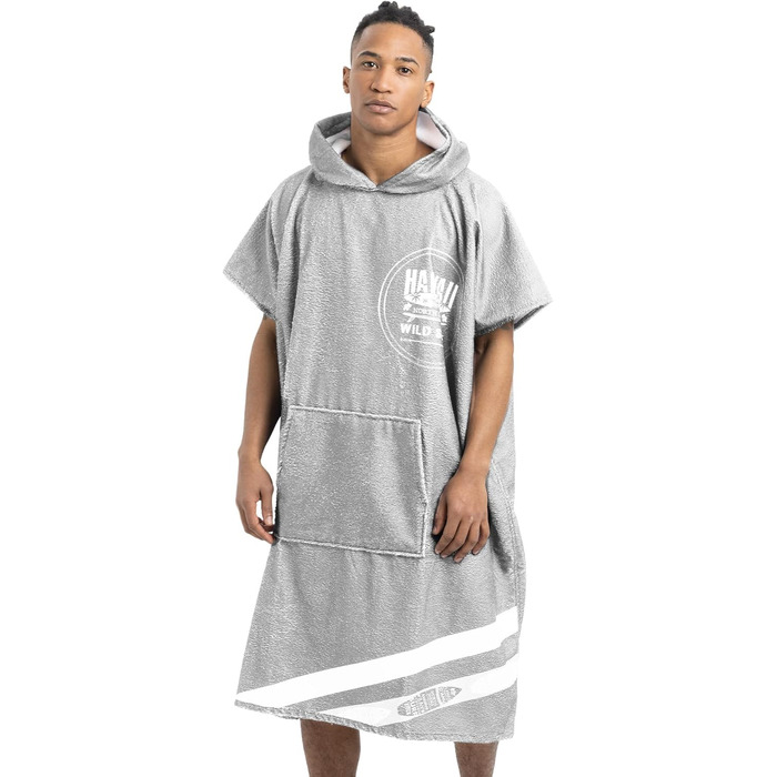HOMELEVEL Badeponcho Unisex - Surf Poncho made of Cotton/Polyester - Towel for Adults - Bathrobe for Women and Men - Hooded Bath Towel