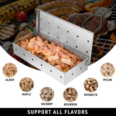 Набір для копчення коктейлів та віскі, з 4 дерев'яними чіпсами. Набір для створення димчастих напоїв, подарунок для батька, чоловіка та любителів коктейлів