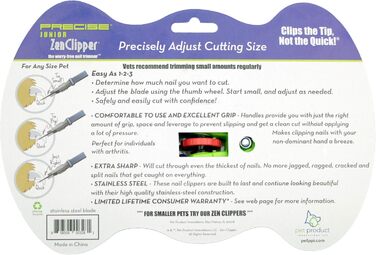 Триммер для обрізки кігтів домашніх тварин Zen Clipper – безпечний та точний інструмент для собак та котів. Безпечний, тихий та швидкий