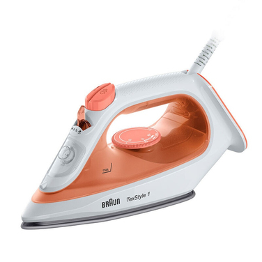 Парова праска Braun TexStyle 1 SI 1009 OR 1900 Вт, біло-помаранчева