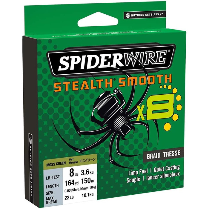 Плетена волосінь Spiderwire Stealth Smooth x8 0,13 мм 300 м, яскраво-жовта