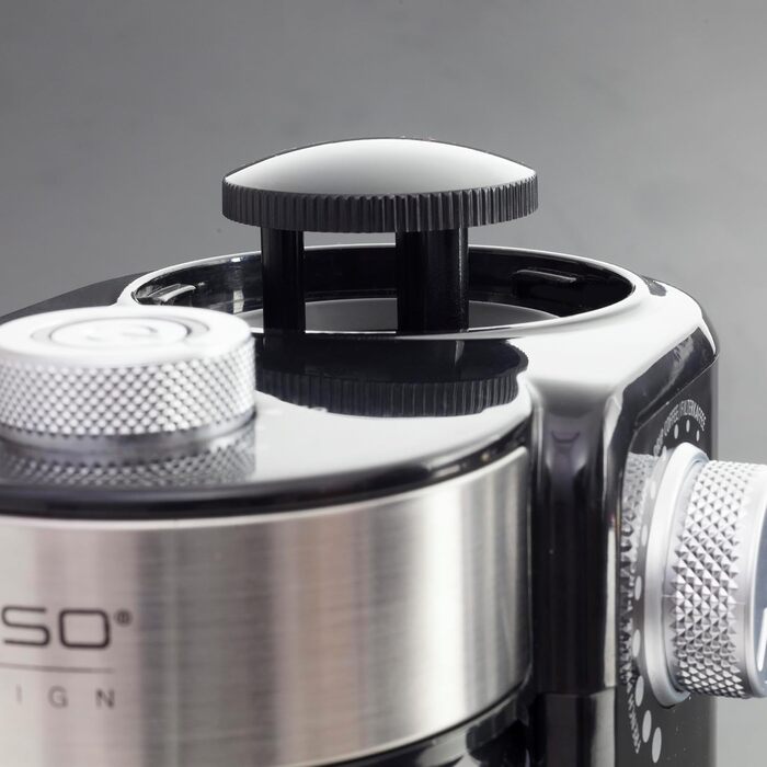 Електрична кавомолка CASO Barista Crema з жорнами, 150 Вт, регулювання помелу, переможець тесту Haus & Garten Test