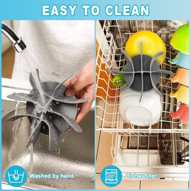 PETTOM 2 шт. миски для собак з нержавіючої сталі з антизалипанням, 2-в-1 миски для собак, годівниця для собак 1560 мл з неслизьким силіконовим дном, миска від заковтування для великих та середніх собак Ø21 см - 2 миски та 1 вставка