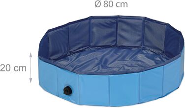 Місце для собак Reaxdays Hundepoo H: FatBar, миска для собак з охолодженням, 30x120 см, PVC & MDF, для дому (20x80 см)