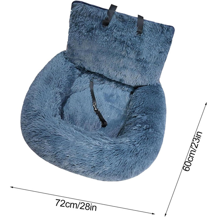 Автоматизоване ліжко для собак Autoitz: знімне, безпечне, тепле, для автомобіля та дому (різні кольори)