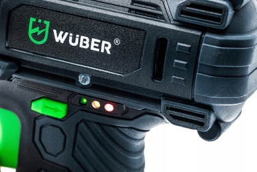 Акумуляторний ударний шуруповерт WUBER 20V: потужний гвинтзакручувач, 2 акумулятори та кейс у комплекті
