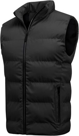 Чоловіча степкова жилетка YOUTHUP, тепла, для спорту та відпочинку, червона (XXL, чорна) HB-01