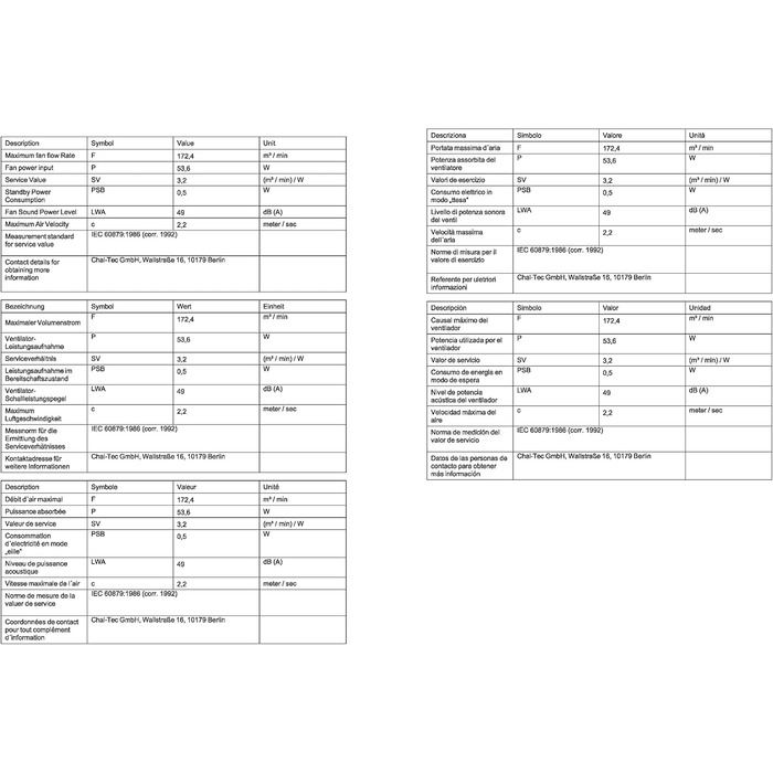 Стеляний вентилятор Klarstein El Paso 2-в-1: вентилятор та світильник, діаметр 52' (132 см), 3 лопаті, продуктивність 10.344 м³/год, 3 швидкості, дизайн темного дуба (Nussbaum)