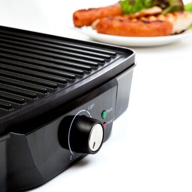Електричний гриль Eldom GK150, сріблястий/сірий, 2000 Вт, з регулюванням температури