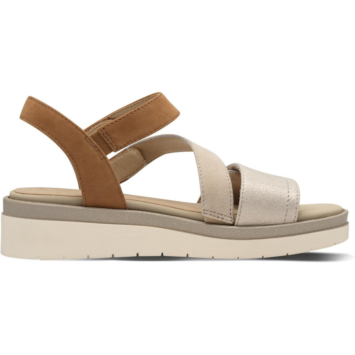 Босоніжки жіночі Tamaris 8-88705-44 Wide Fit бежеві, 37 EU - широка колодка
