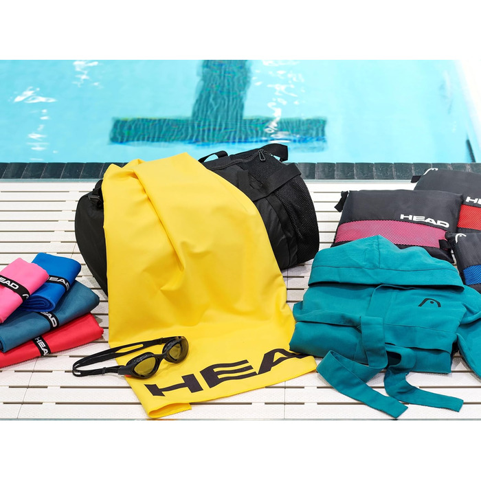 Рушник для спорту та басейну Osama Home Head Active, мікрофібра, 180x90 см, Octane Blue