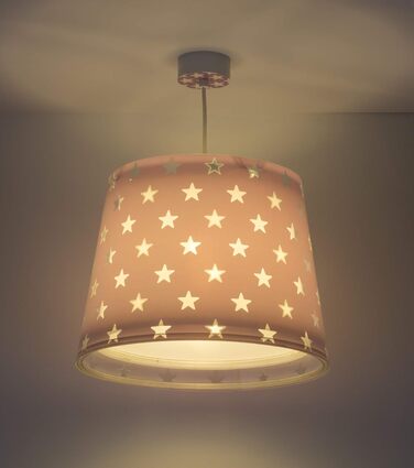 Ceiling Lamp for Kids' Room, Pendant Light, Hanging Lamp, Ceiling Light for Kids, Star Lamp for Kids' Room, Malva, 81212L, E27