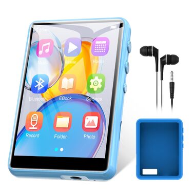 MP3 плеєр 64GB Bluetooth 5.3 з екраном 2.4