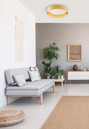 Настільна лампа Fischer & Honsel Aura, класичний дизайн, золото, синій оксамит, E14, 34см