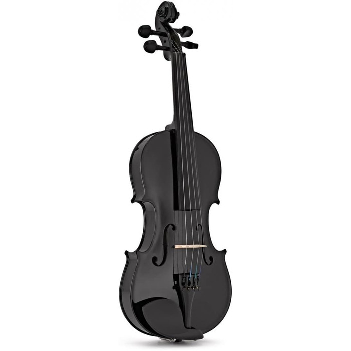 Скрипка Gear4music 4/4, повний розмір, чорна, для початківців від 11 років
