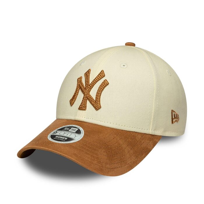 Кепка New Era MLB New York Yankees для жінок, бейсболка з логотипом, регульована, вигнутий козирок
