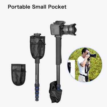 Штатив Koolehaoda з алюмінію з кульковою головкою K-09 для DSLR-камер, максимальна висота 175 см (K-288+M3)
