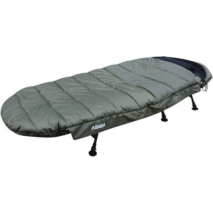 Сплячий мішок AGEM Winter для дорослих, 3-4 сезони, 225x100 см, 4-5 кг, для кемпінгу та риболовлі