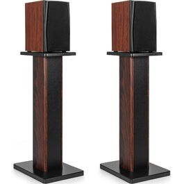 Стійки для акустичних систем Hi-Fi з дерева, 70 см, з можливістю засипки піском, комплект 2 шт. — універсальні підставки для полочних колонок та домашнього кінотеатру