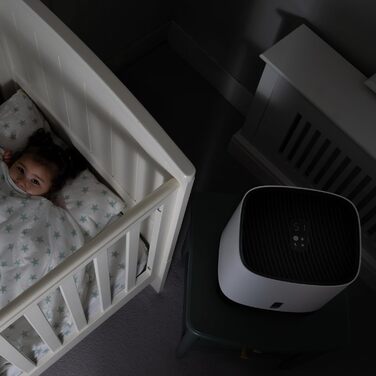 Зволожувач повітря Meaco Armin 680 мл - Вертикальний, для кімнат до 89 м², великий бак 4.7 л, для жорсткої та м'якої води, без білого нальоту