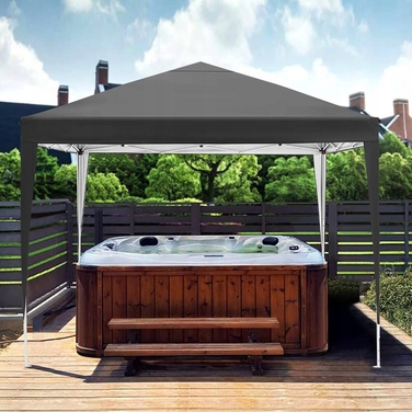 Садова альтанка Holla Garden з 4 стінками, 3 x 3 x 2,5 м