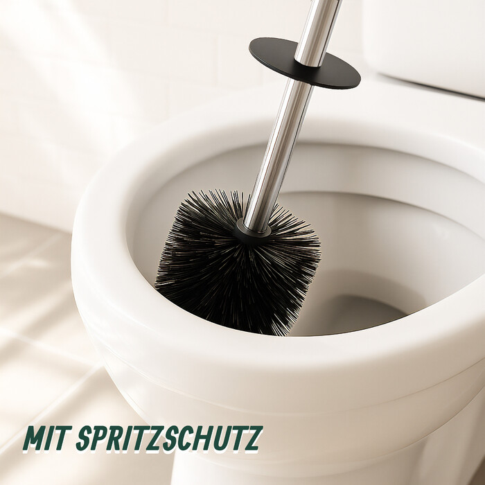 Relaxdays Toilet Brush with Wall Holder